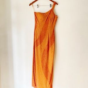 Vintage Scala beaded dress